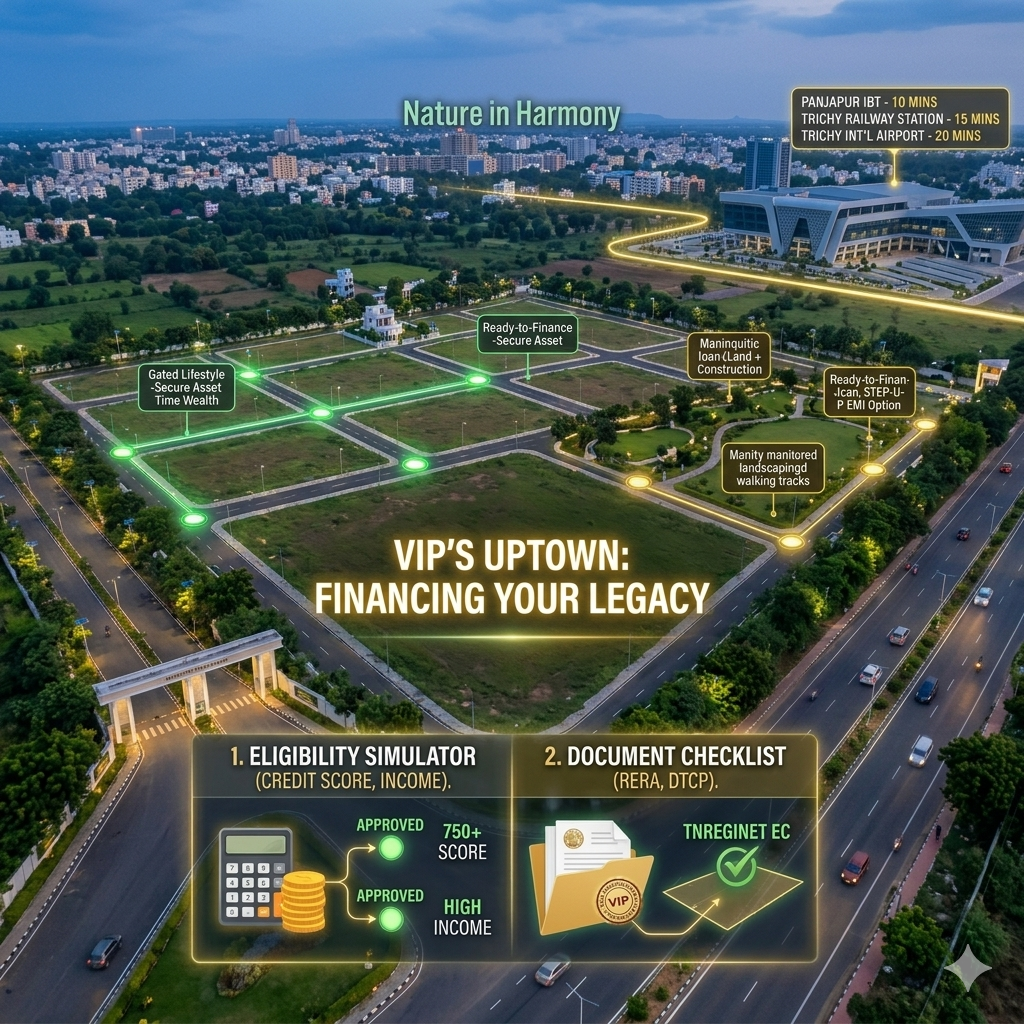 Financing Your Future: Everything You Need to Know About Plot Loans for Trichy Projects