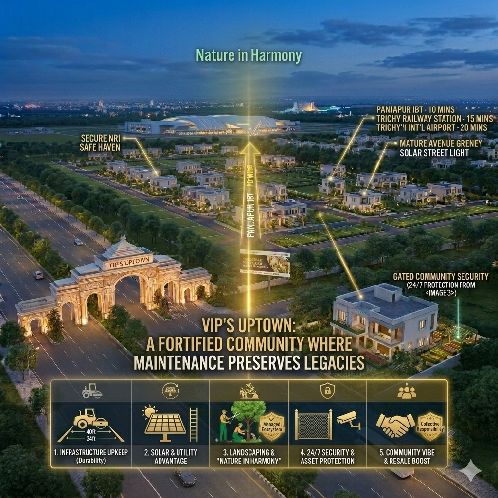 Long-Term Maintenance: How Gated Communities Preserve the Value of Your Plot