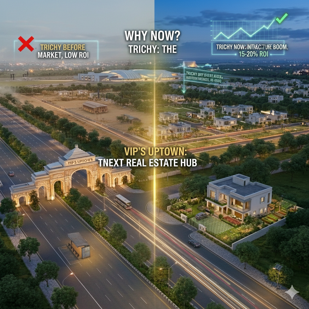 Why Now? The Economic Factors Making Trichy the Next Real Estate Hub of Tamil Nadu