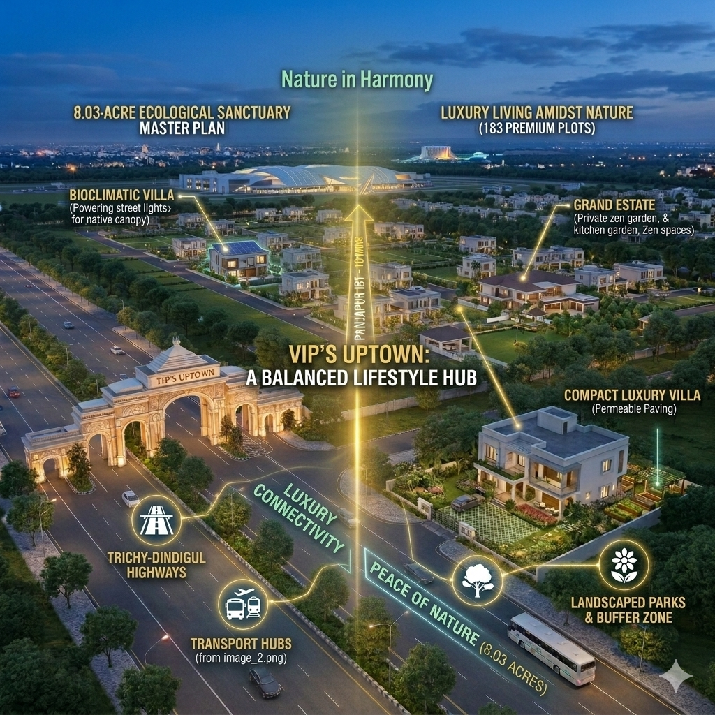 A New Standard of Living: How UP TOWN is Redefining Luxury in Trichy.